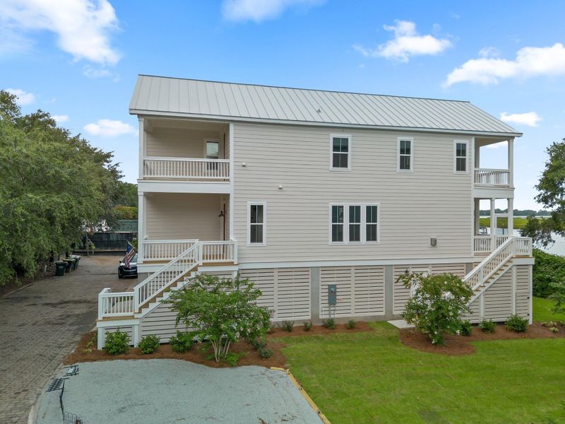 Exterior details and patio area of a home in , Beaufort (Image 26). Exterior details and patio area of a home in , Beaufort (Image 26).
