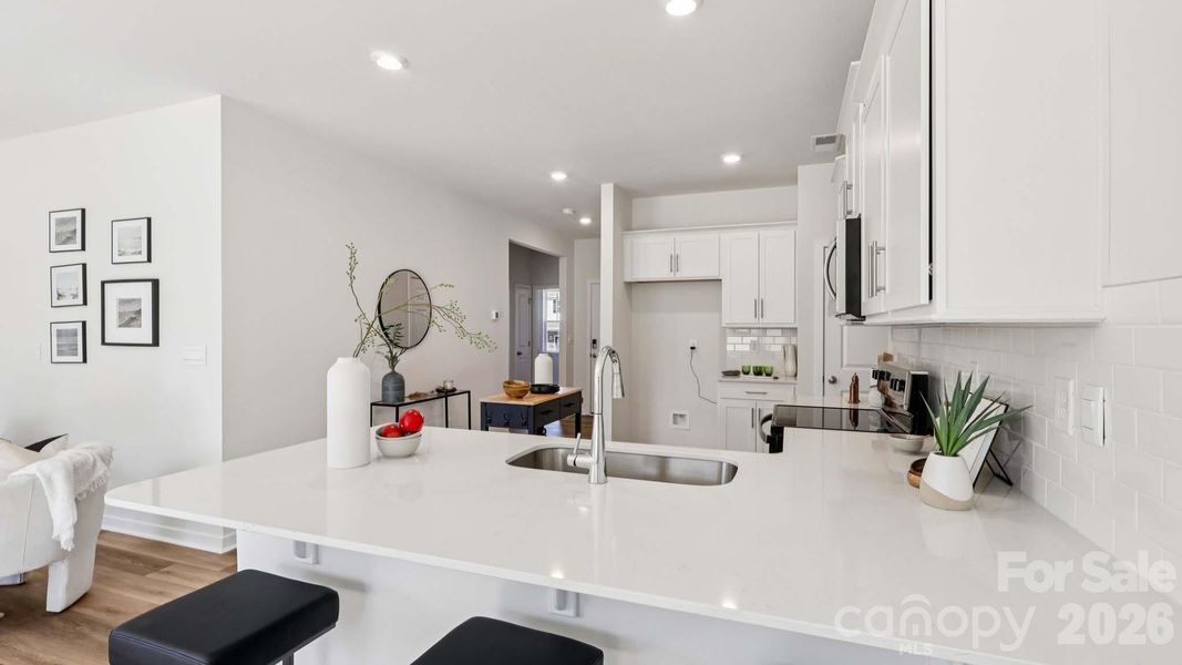 Furnished interior view inside a new home in Stanton, Richburg (Image 31).