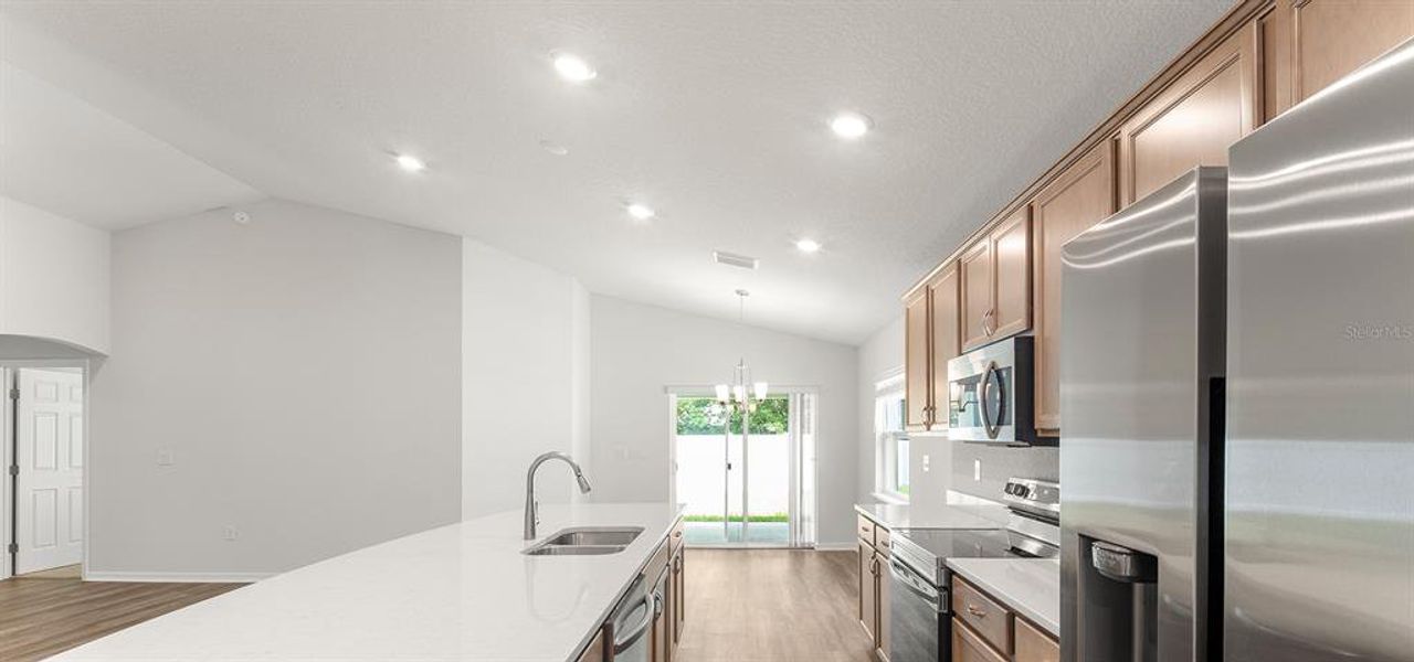 Furnished interior view inside a new home in Vista Trace, Belleview (Image 8).