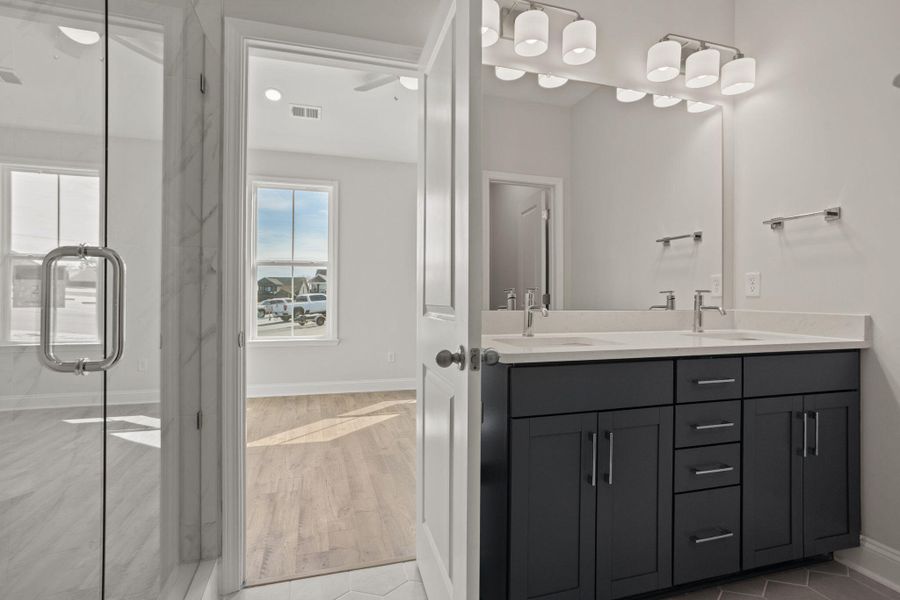 Furnished interior view inside a new home in , Greenwood (Image 6).