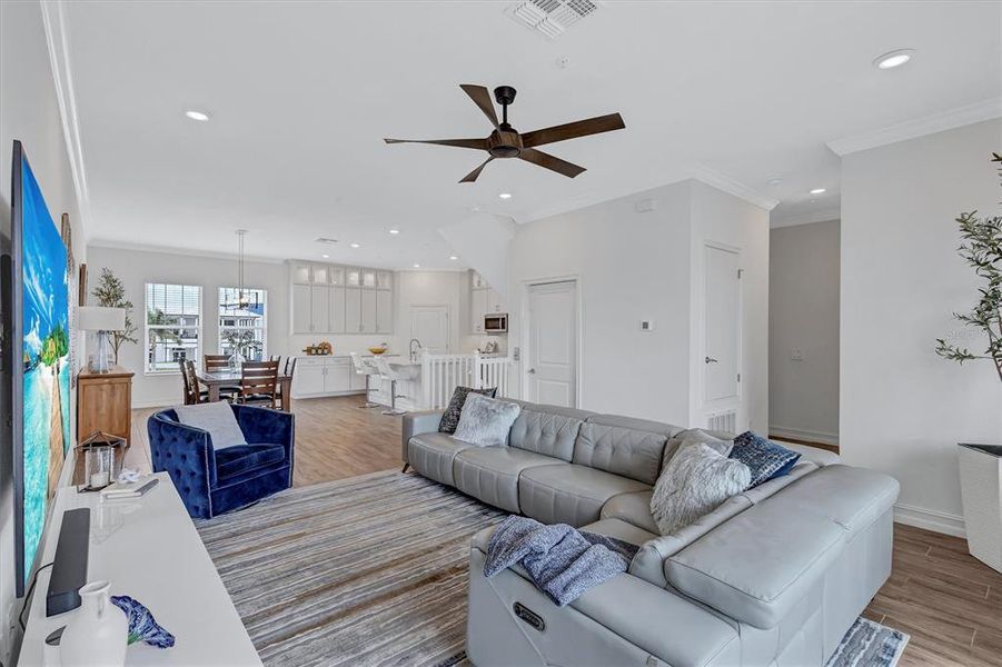 Furnished interior view inside a new home in , Ruskin (Image 12). Furnished interior view inside a new home in , Ruskin (Image 12).