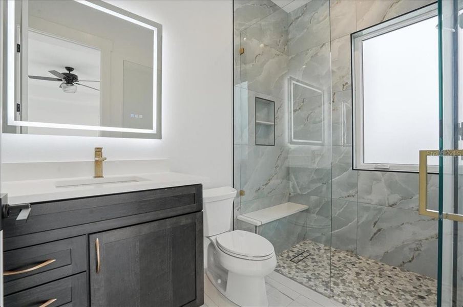 Furnished interior view inside a new home in , Englewood (Image 14).