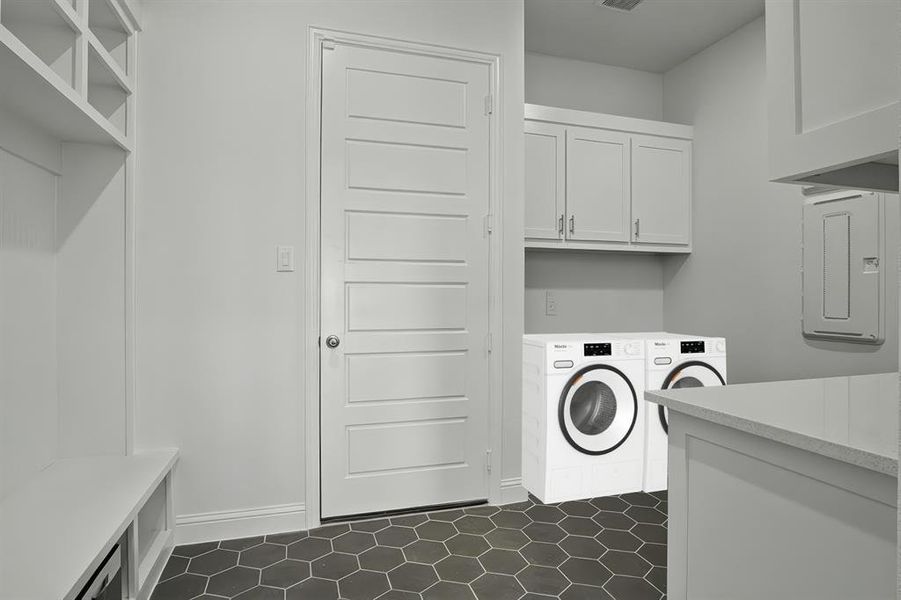 Furnished interior view inside a new home in , Aledo (Image 12). Furnished interior view inside a new home in , Aledo (Image 12).