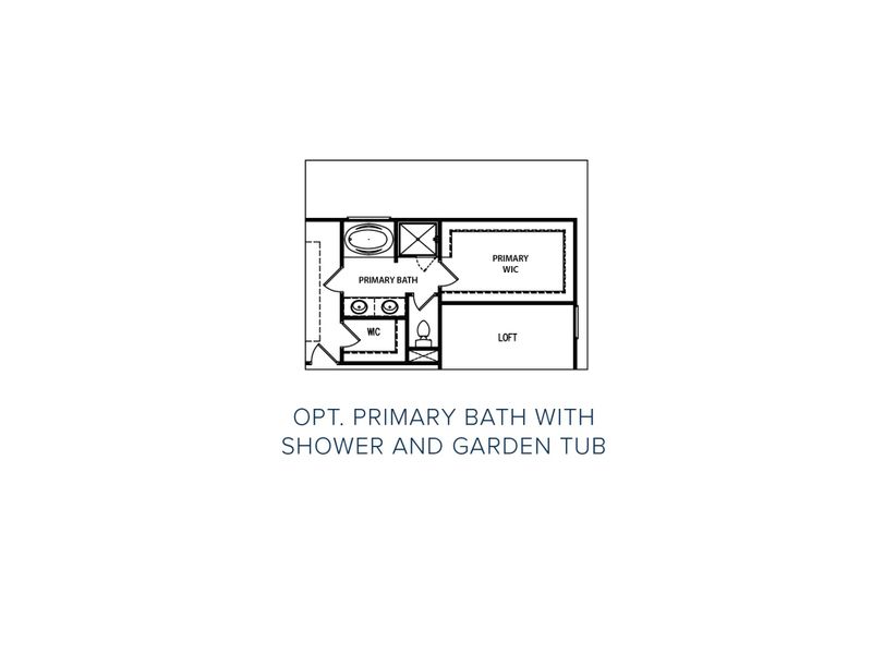 2D floor plan layout for the The Landon II by My Home Communities in Savoy Park, Covington, GA (Image 7).