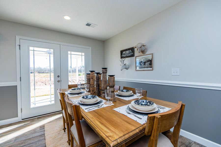 Representative furnished interior of a home built from the Clifton by Enchanted Homes in Arcadia Village, Spartanburg (Image 15).