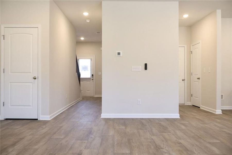 Spacious, unfurnished interior of a new home in River Walk Farm, Covington (Image 13). Spacious, unfurnished interior of a new home in River Walk Farm, Covington (Image 13).