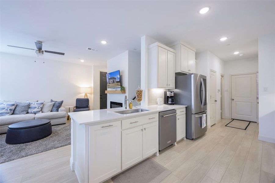 Furnished interior view inside a new home in Celina Hills, Celina (Image 26).