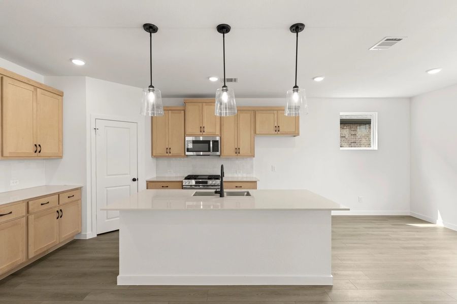 Kitchen featuring the Artisan Collection