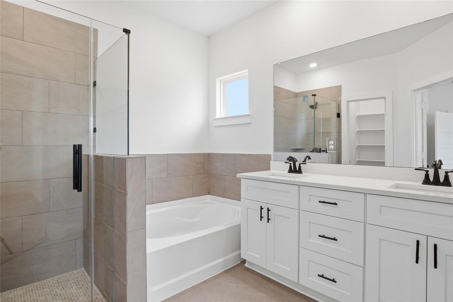 Furnished interior view inside a new home in Foxtail Palms, Manvel (Image 5).