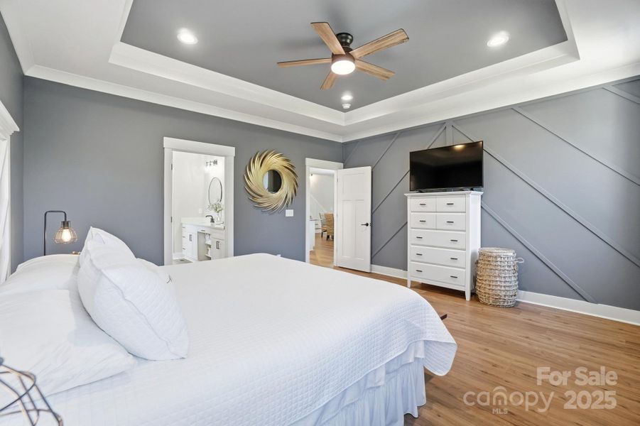 Furnished interior view inside a new home in , Clover (Image 6).