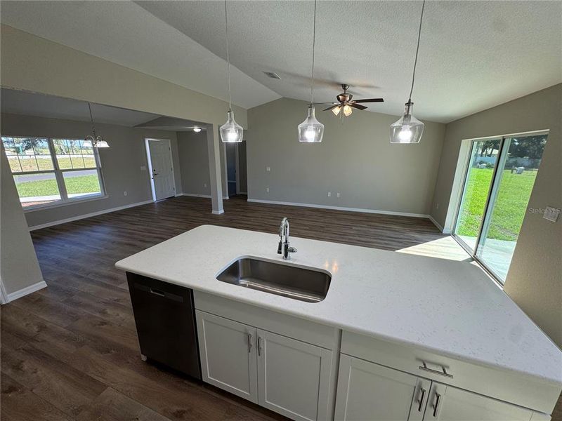 Furnished interior view inside a new home in , Dunnellon (Image 8).