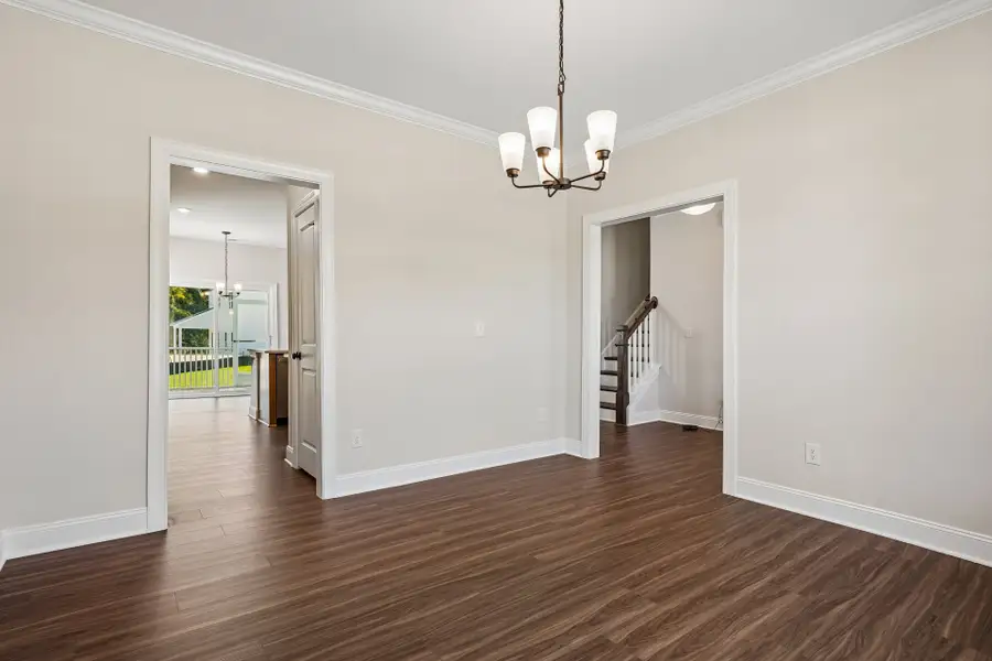 Representative unfurnished interior of a home built from the Fontana by Caruso Homes in Blue Run, Raleigh (Image 19).