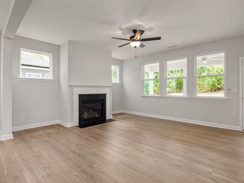 Spacious, unfurnished interior of a new home in Sage on North Main, Wake Forest (Image 16).