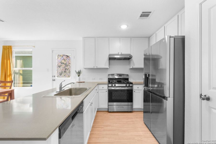 Furnished interior view inside a new home in , San Antonio (Image 11). Furnished interior view inside a new home in , San Antonio (Image 11).