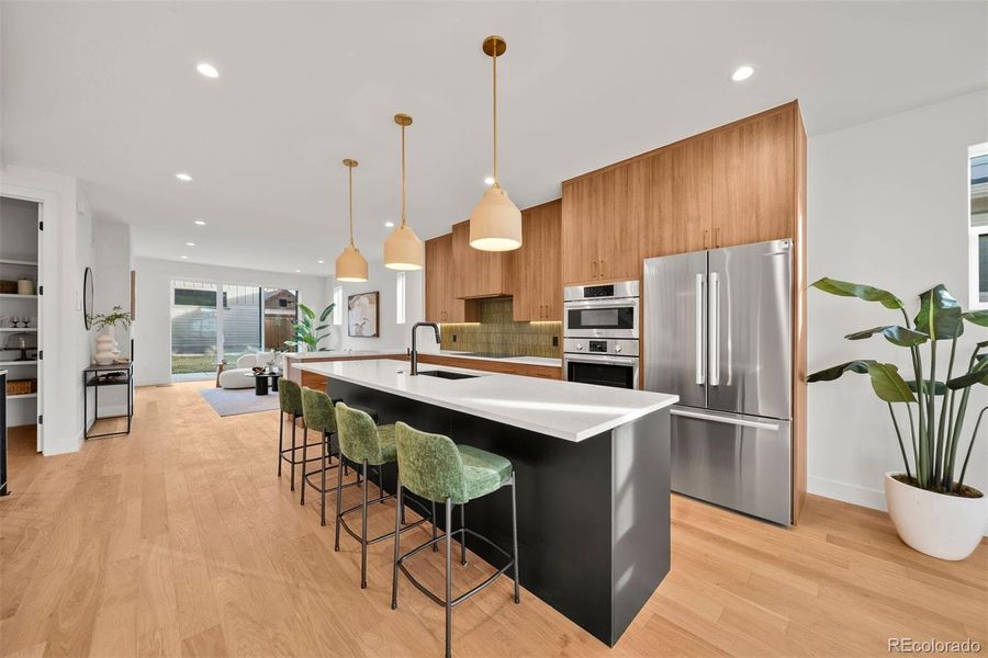 Furnished interior view inside a new home in , Denver (Image 4). Furnished interior view inside a new home in , Denver (Image 4).