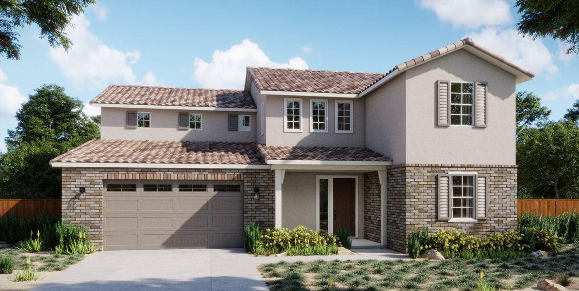 Cascade Landing at Silverwood - Horizon Plan 3D - Monterey Exterior Rendering Hero