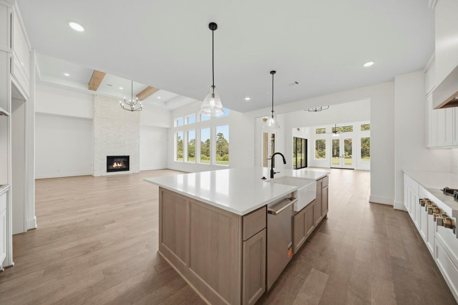 Furnished interior view inside a new home in Bentwood Farms, Montgomery (Image 8).