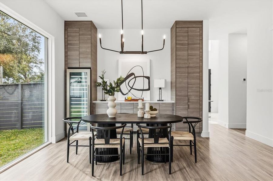 Furnished interior view inside a new home in , Orlando (Image 32).