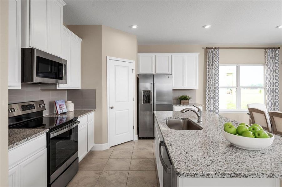 Furnished interior view inside a new home in Villa Mar, Winter Haven (Image 6).