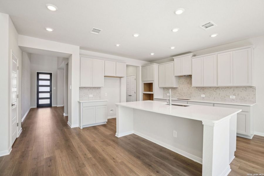 Furnished interior view inside a new home in Carmel Ranch, Schertz (Image 16).