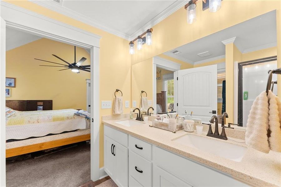 Furnished interior view inside a new home in , Royston (Image 13).