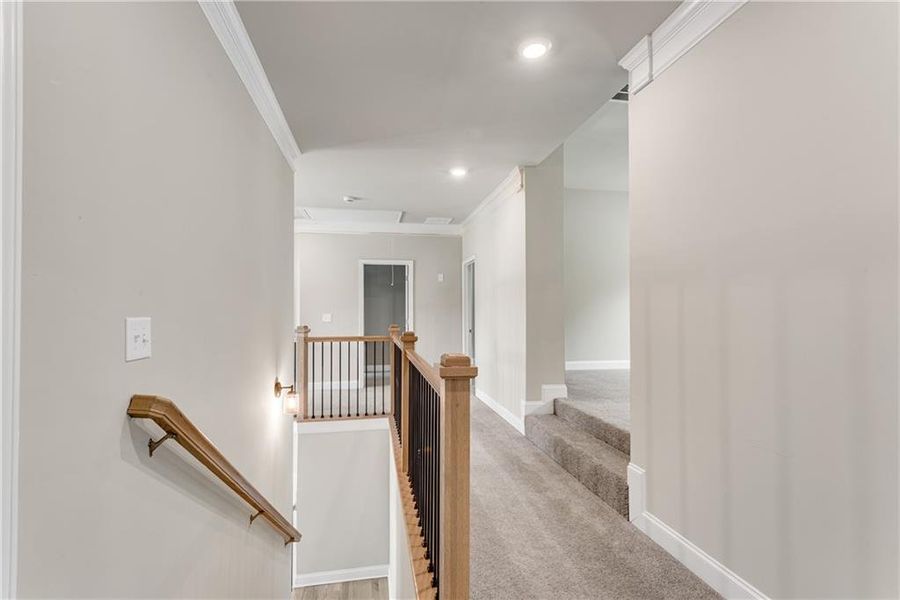 Spacious, unfurnished interior of a new home in Hidden Fields, Hoschton (Image 28).