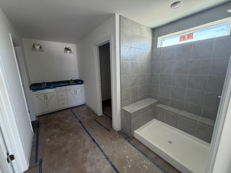 In-progress construction of a new home in Black Forest Pointe, Benson, NC (Image 13).