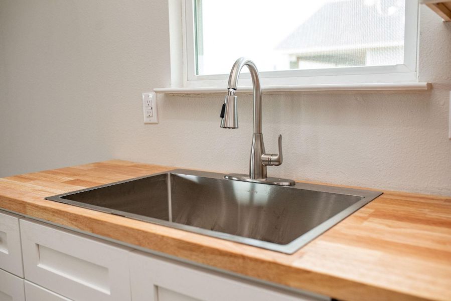 Close-up of interior finishes inside a home in , Port Lavaca (Image 9).