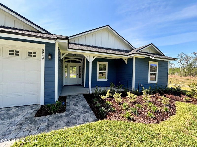 Exterior details and patio area of a home in , Melrose (Image 15).