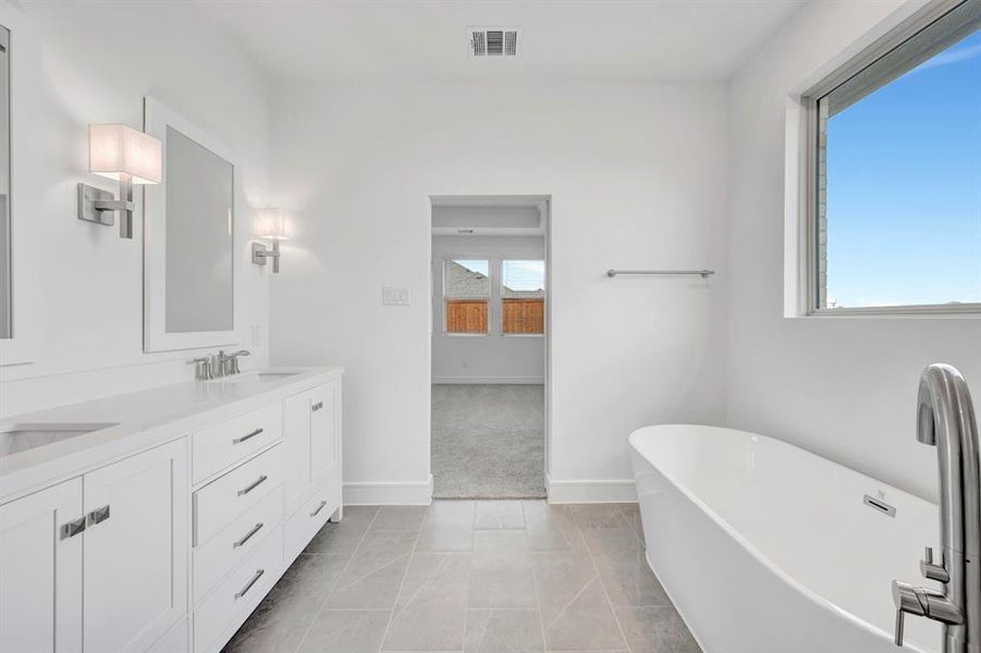 Furnished interior view inside a new home in Gateway Parks, Forney (Image 10). Furnished interior view inside a new home in Gateway Parks, Forney (Image 10).