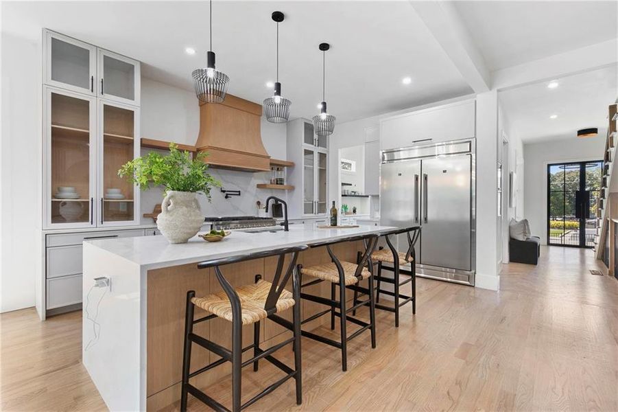 Furnished interior view inside a new home in , Atlanta (Image 29).