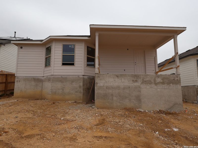 In-progress construction of a new home in Mesquite Ridge, San Antonio, TX (Image 17).