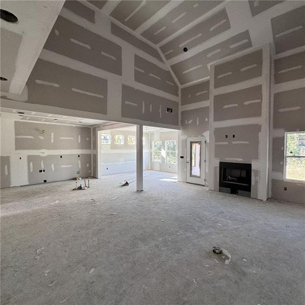 In-progress construction of a new home in , Greensboro, GA (Image 9).