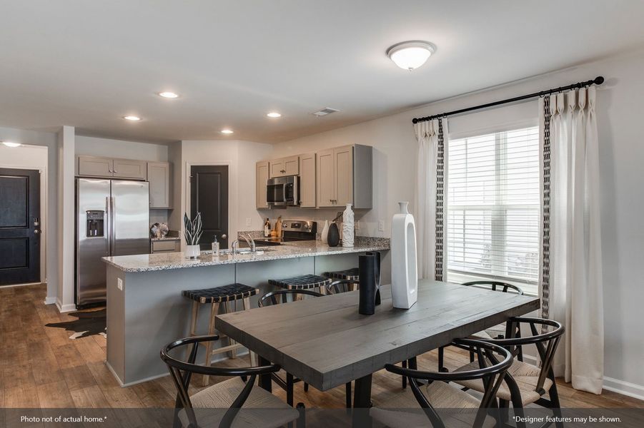 Furnished interior view inside a new home in Laurinton Farms, Hopkins (Image 7).