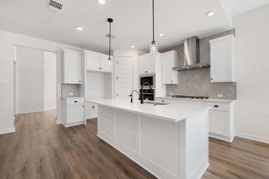 Furnished interior view inside a new home in Flora, Hutto (Image 11).