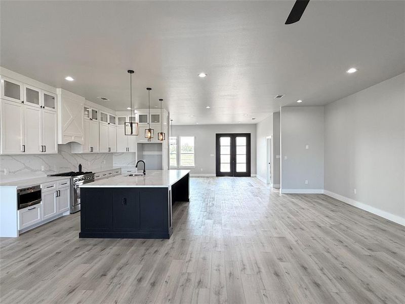 Furnished interior view inside a new home in , Royse City (Image 4). Furnished interior view inside a new home in , Royse City (Image 4).