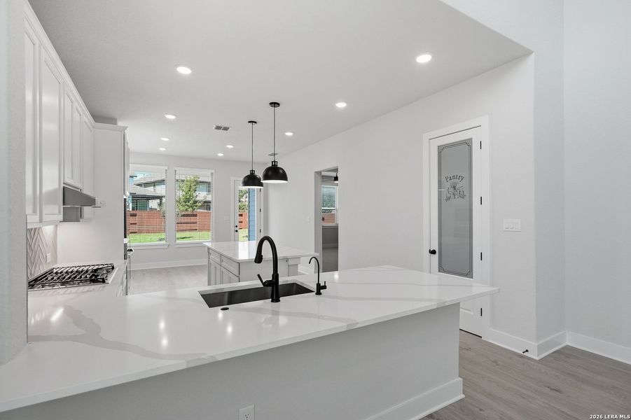 Furnished interior view inside a new home in Stillwater Ranch, San Antonio (Image 19). Furnished interior view inside a new home in Stillwater Ranch, San Antonio (Image 19).