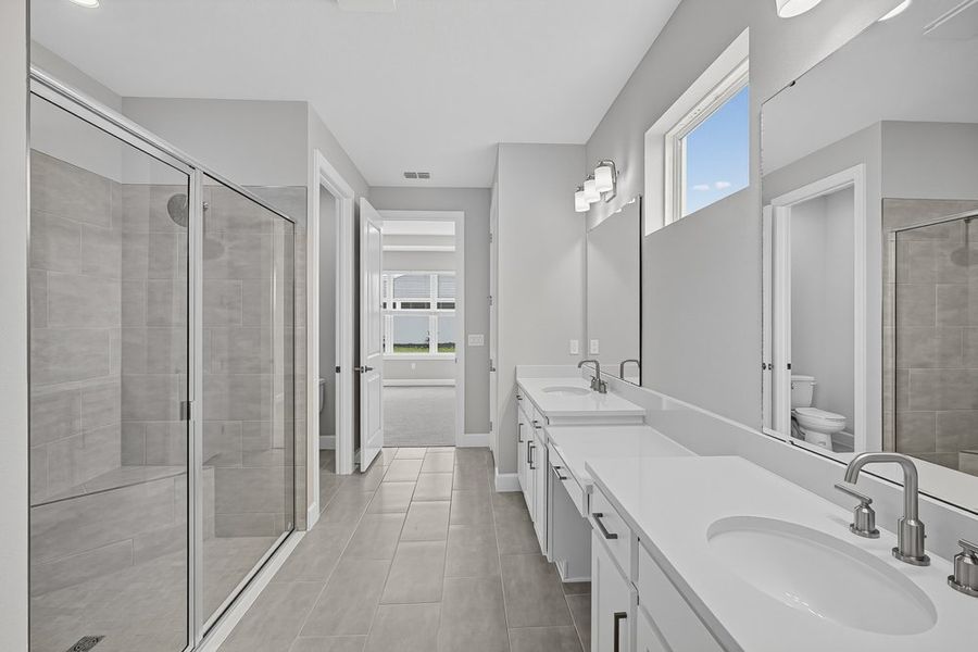 Furnished interior view inside a new home in Coasterra Community Group Page, Palmetto (Image 3).