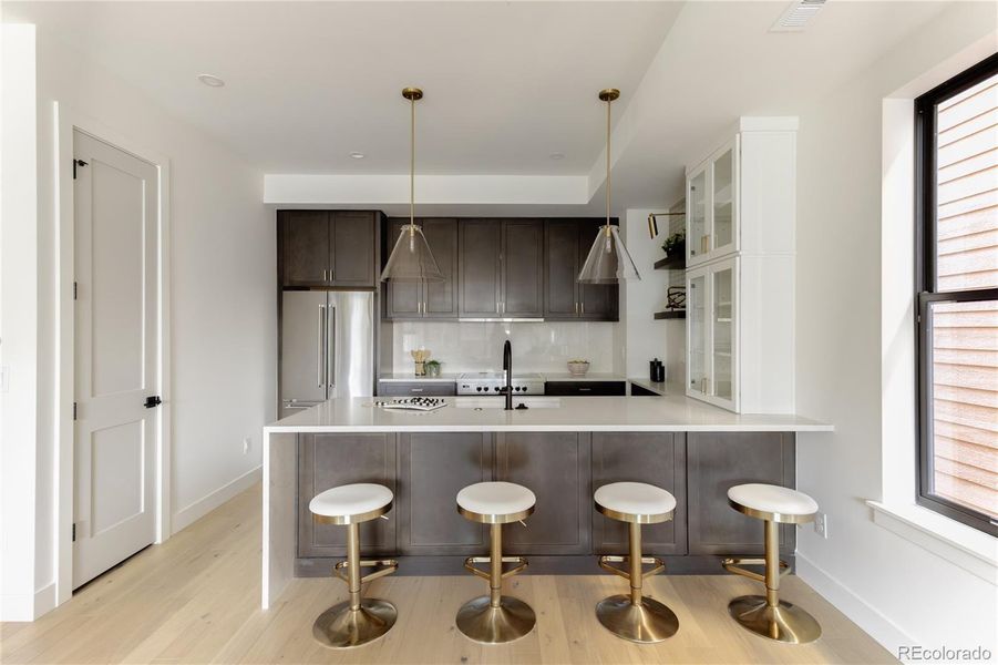 Furnished interior view inside a new home in , Denver (Image 16). Furnished interior view inside a new home in , Denver (Image 16).