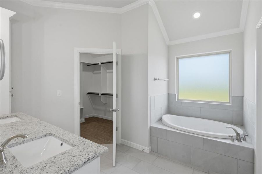 Furnished interior view inside a new home in , Tolar (Image 11).