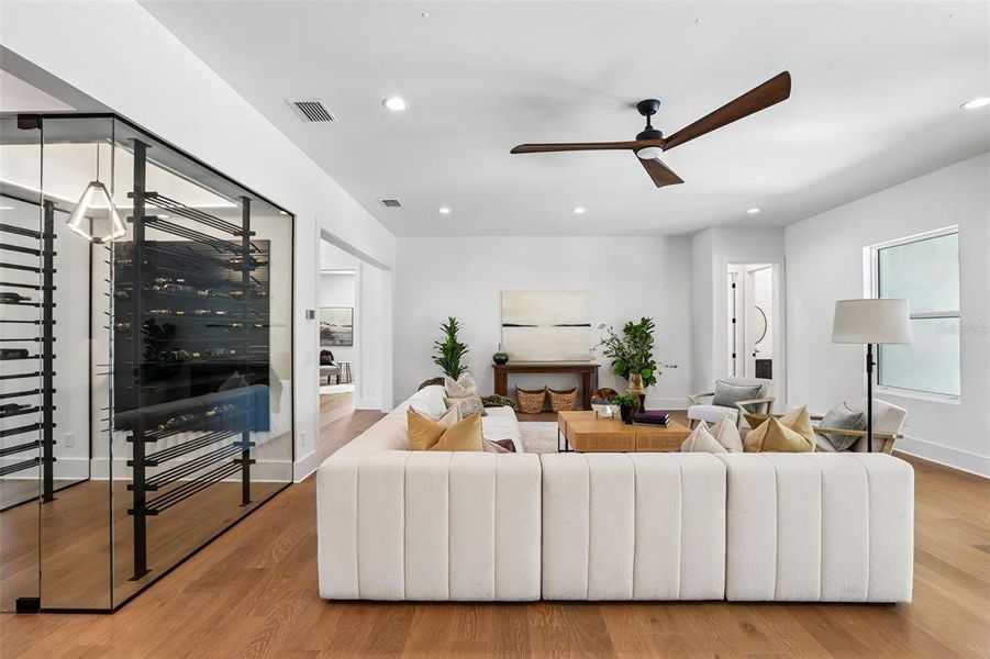 Furnished interior view inside a new home in , Tampa (Image 13).