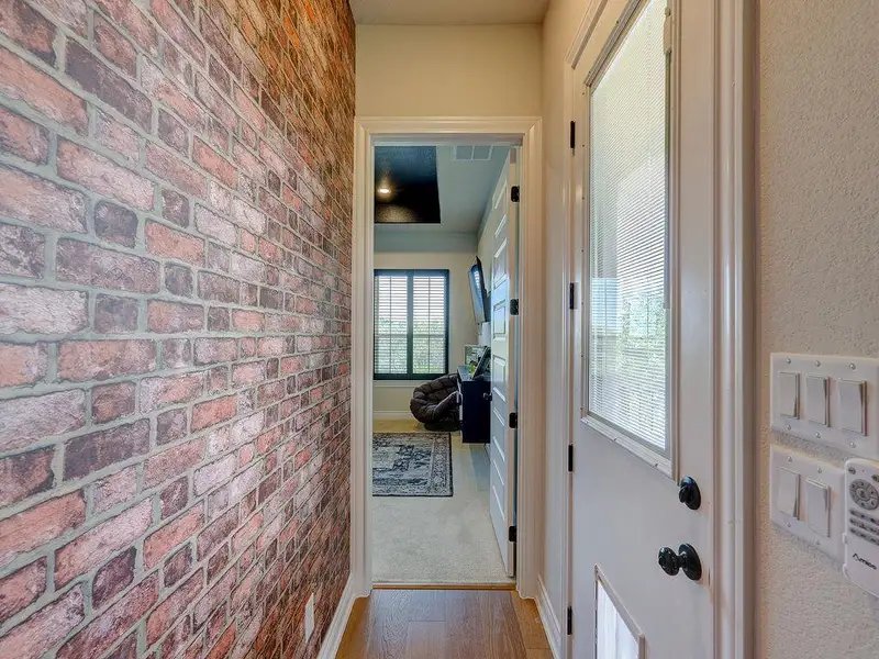 Exterior details and patio area of a home in , Liberty Hill (Image 25).
