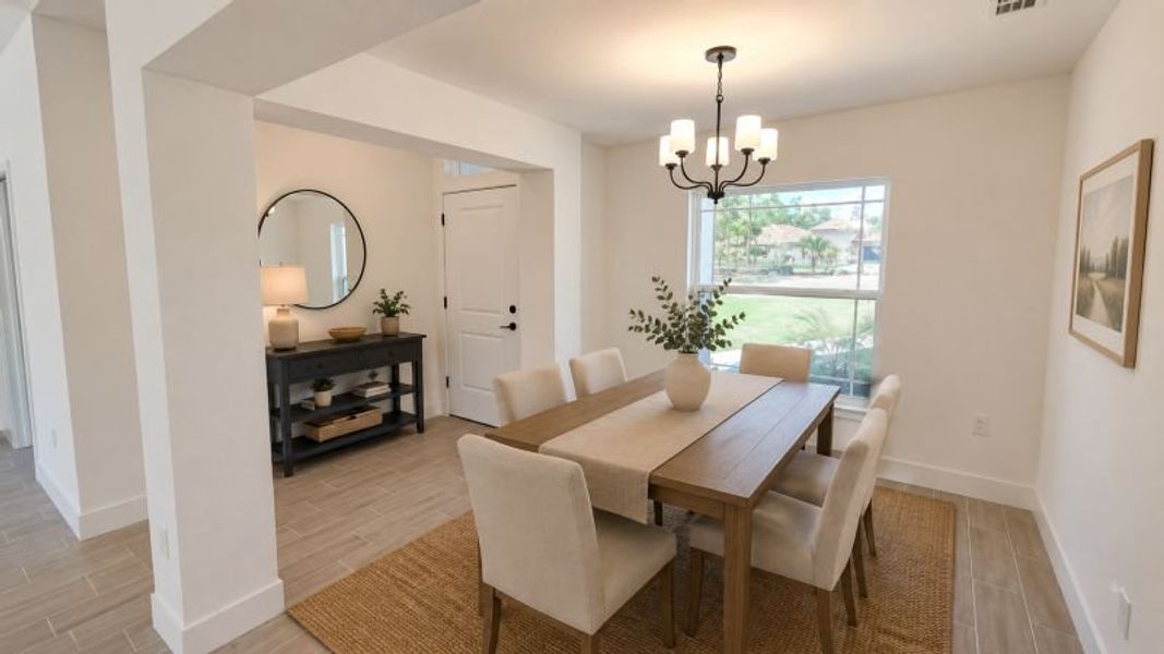 Furnished interior view inside a new home in North Port, North Port (Image 5).