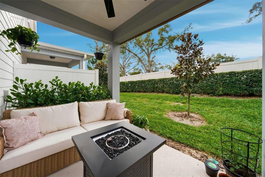 Exterior details and patio area of a home in , Winter Park (Image 24).