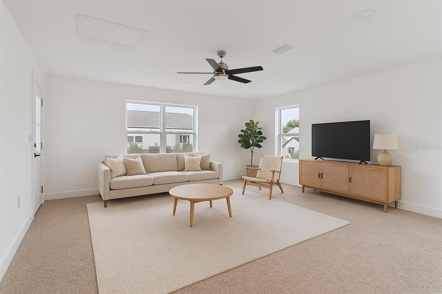 Furnished interior view inside a new home in , St. Petersburg (Image 14). Furnished interior view inside a new home in , St. Petersburg (Image 14).