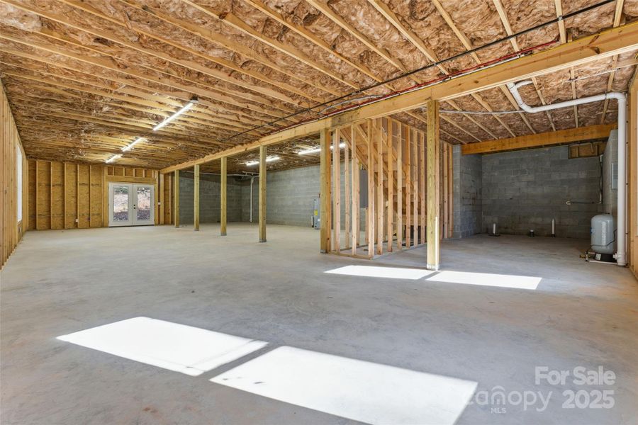 In-progress construction of a new home in , Hendersonville, NC (Image 35).