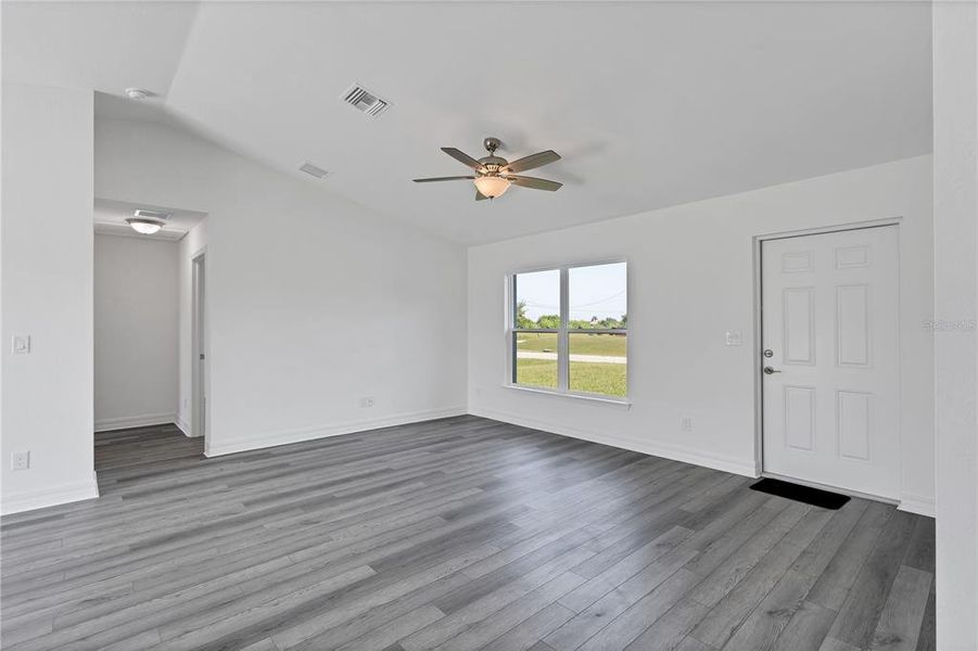 Spacious, unfurnished interior of a new home in , Cape Coral (Image 7). Spacious, unfurnished interior of a new home in , Cape Coral (Image 7).