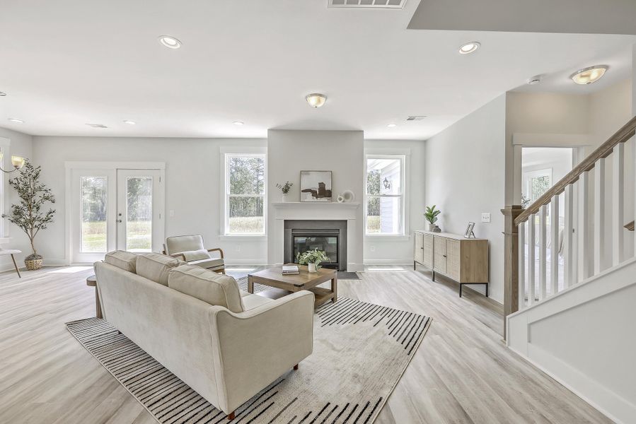 Furnished interior view inside a new home in , Dorchester (Image 36).