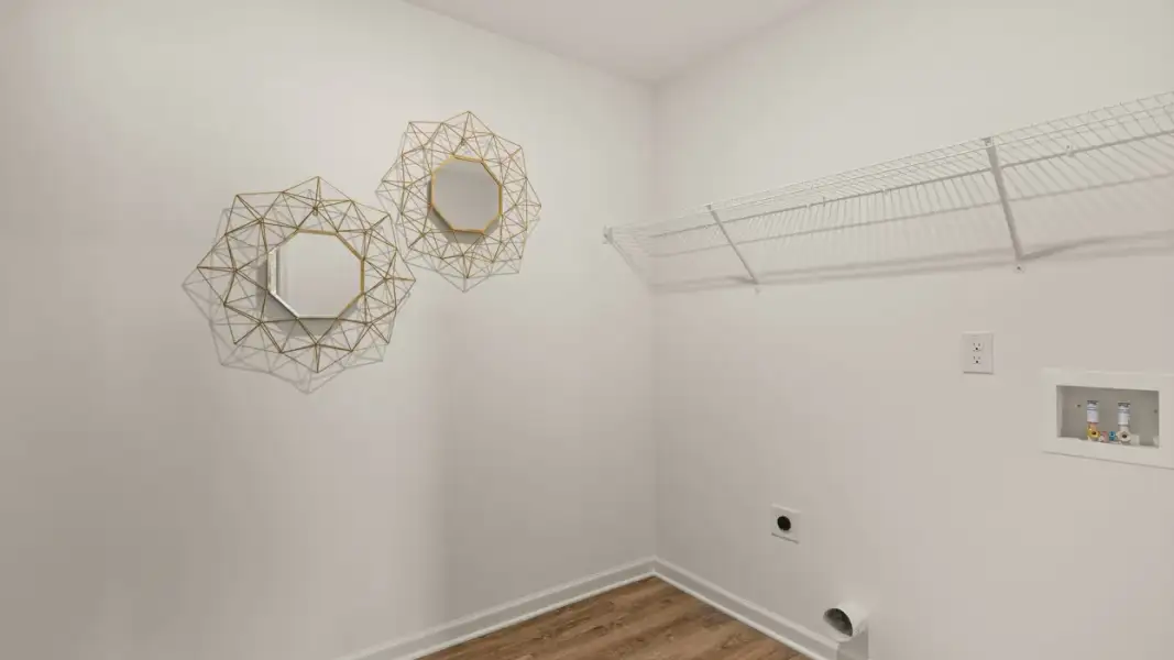 Representative unfurnished interior of a home built from the Robie by D.R. Horton in Branford Crossing, Stockbridge (Image 20). Representative unfurnished interior of a home built from the Robie by D.R. Horton in Branford Crossing, Stockbridge (Image 20).