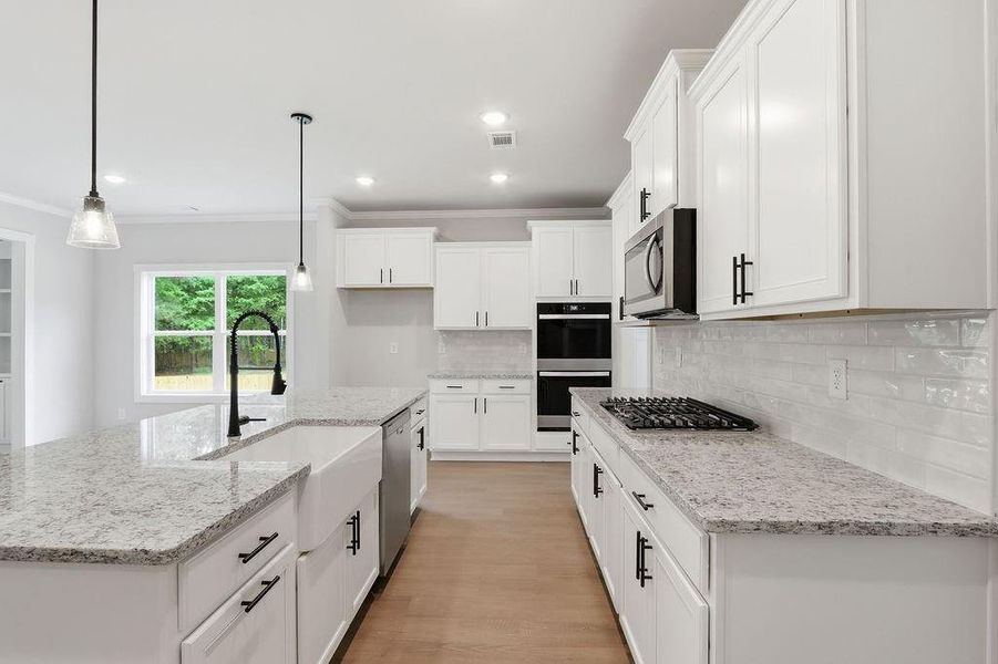 Furnished interior view inside a new home in , Covington (Image 16).